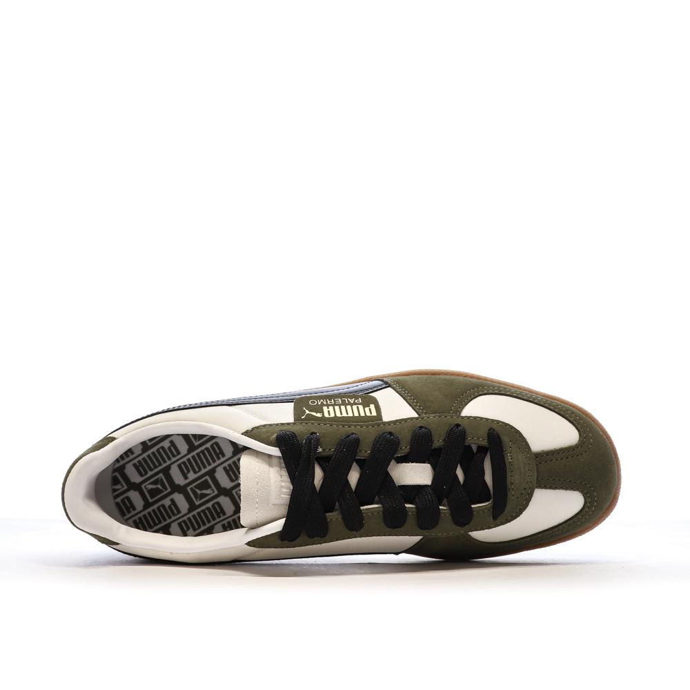 Baskets Kaki/Beige Homme Puma Palermo vue 4