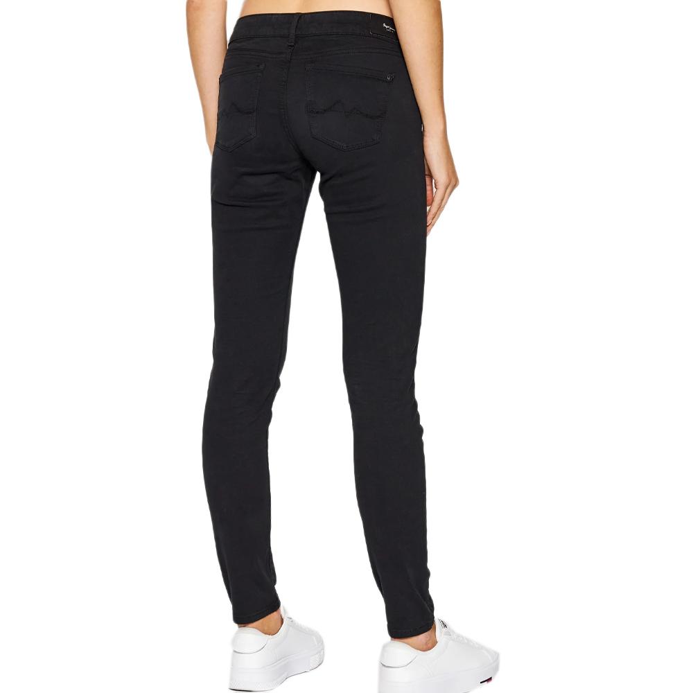 Jean Skinny Noir Femme Pepe Jeans Soho vue 2