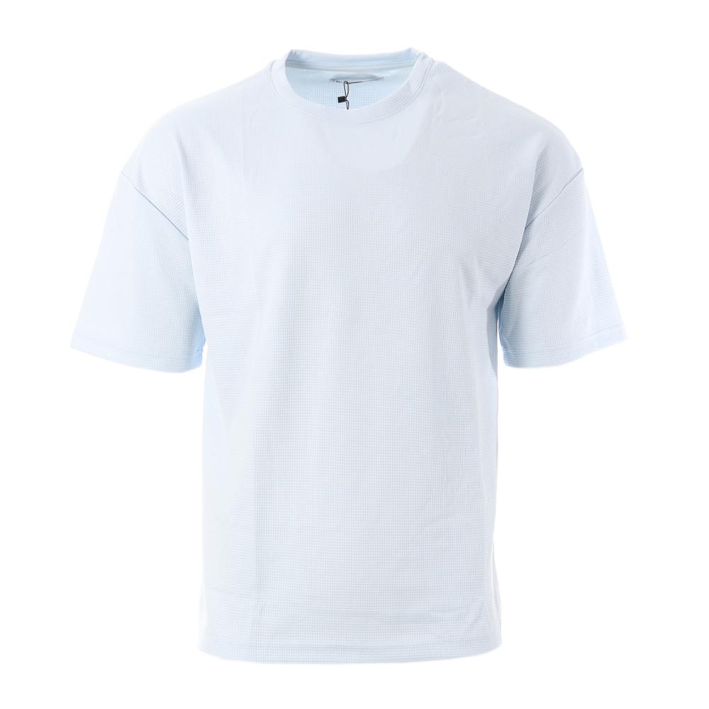 T-shirt Bleu Clair Homme Paname Brothers Poly pas cher