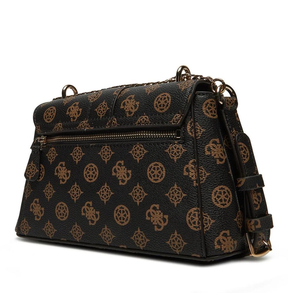 Sac à Bandoulière Marron Femme Guess Dorys vue 2