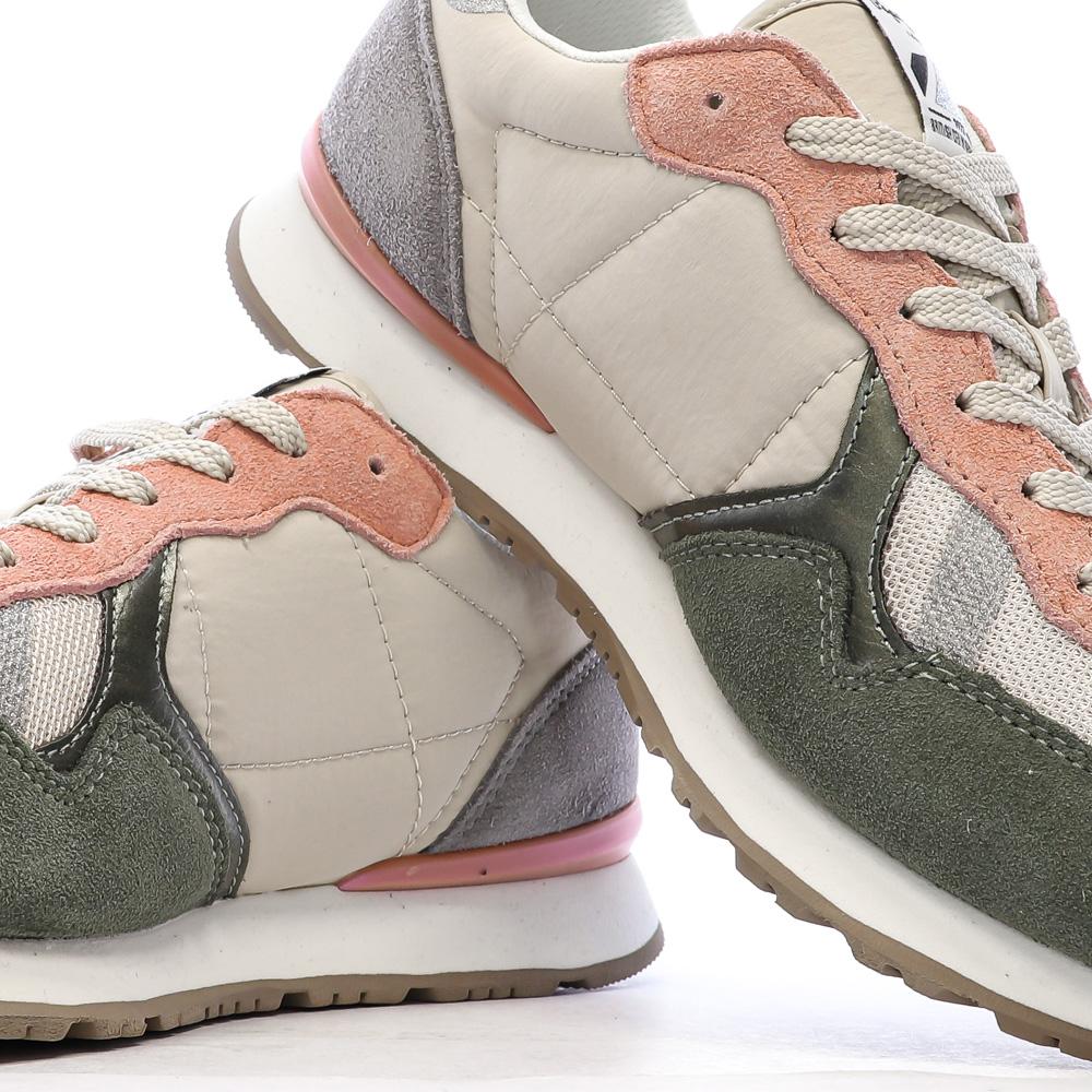 Baskets Beige/Rose Femme Pepe jeans Brit Mixt vue 7