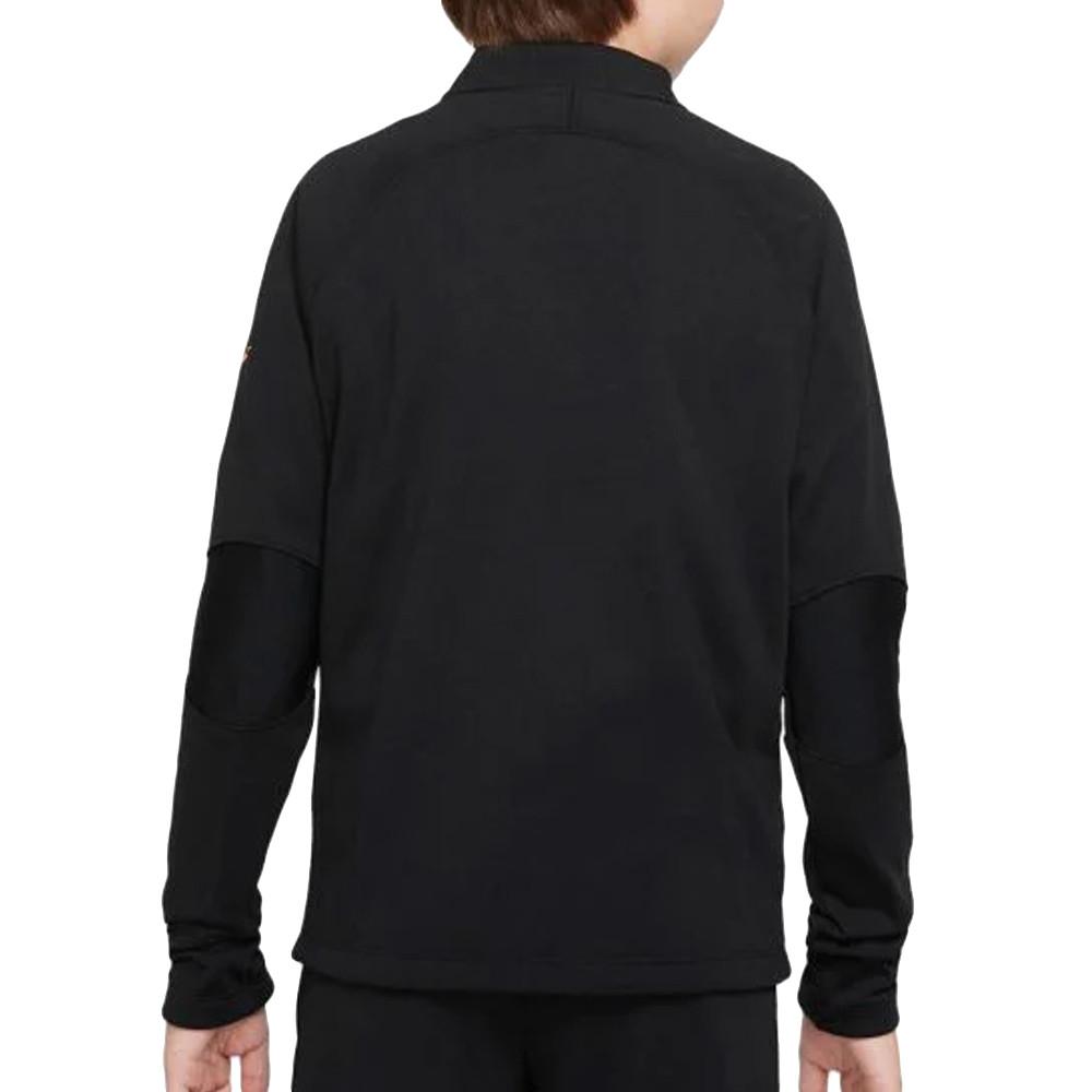 Sweat 1/2 Zip Noir Junior Nike Top vue 2