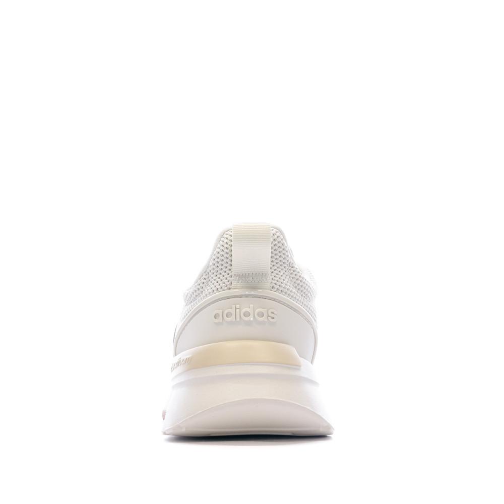 Baskets Écru Fille Adidas Racer Tr21 vue 3