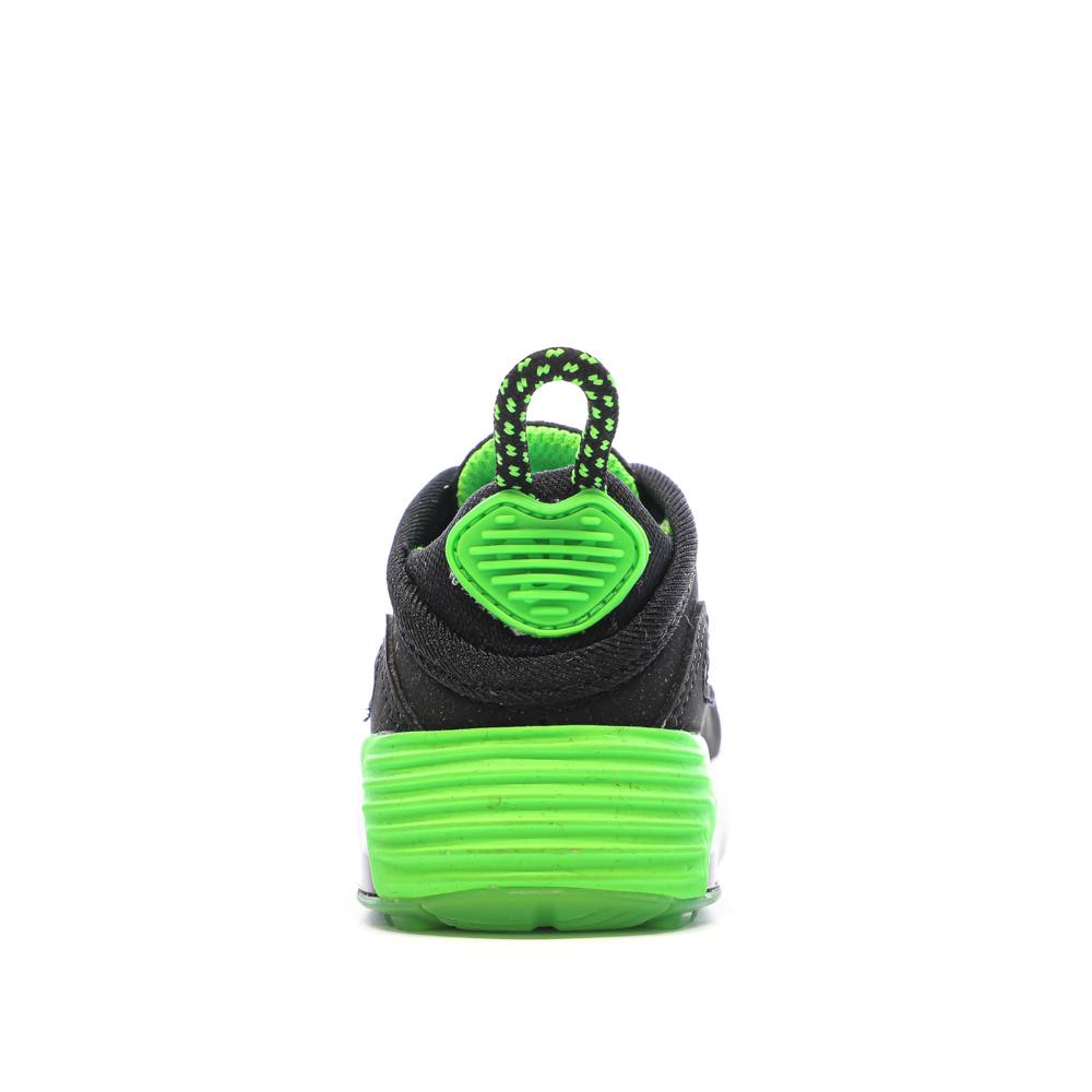 Baskets Noir/Vert Garçon Nike Nike Air Max 2090 vue 3