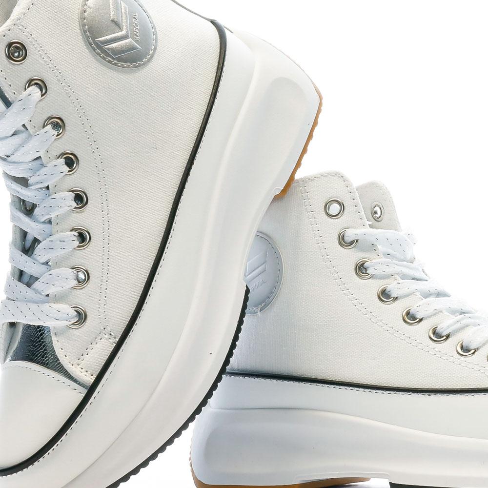 Baskets Blanc Femme Kaporal Christy vue 7