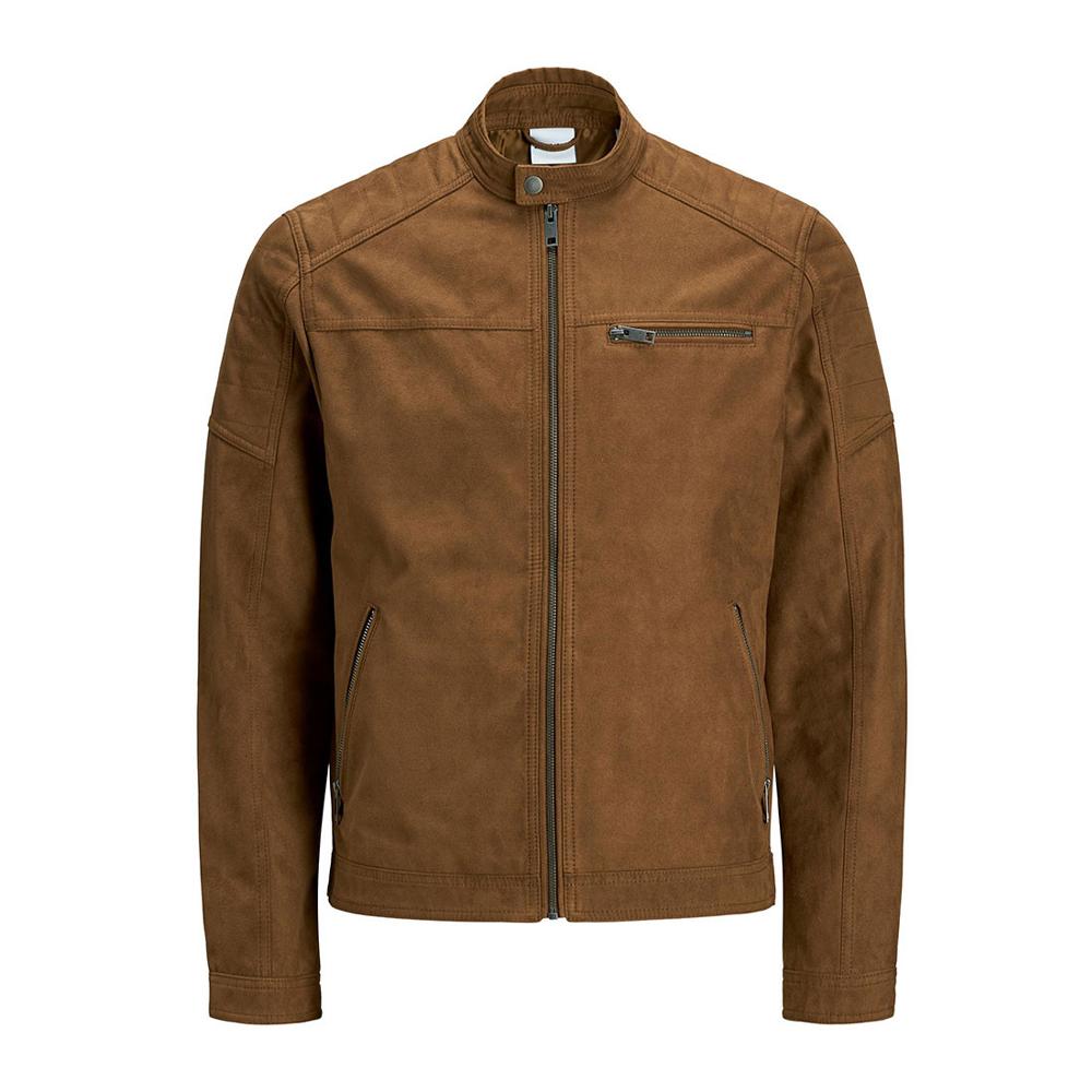 Veste Suédine Marron Homme Jack & Jones Tano pas cher