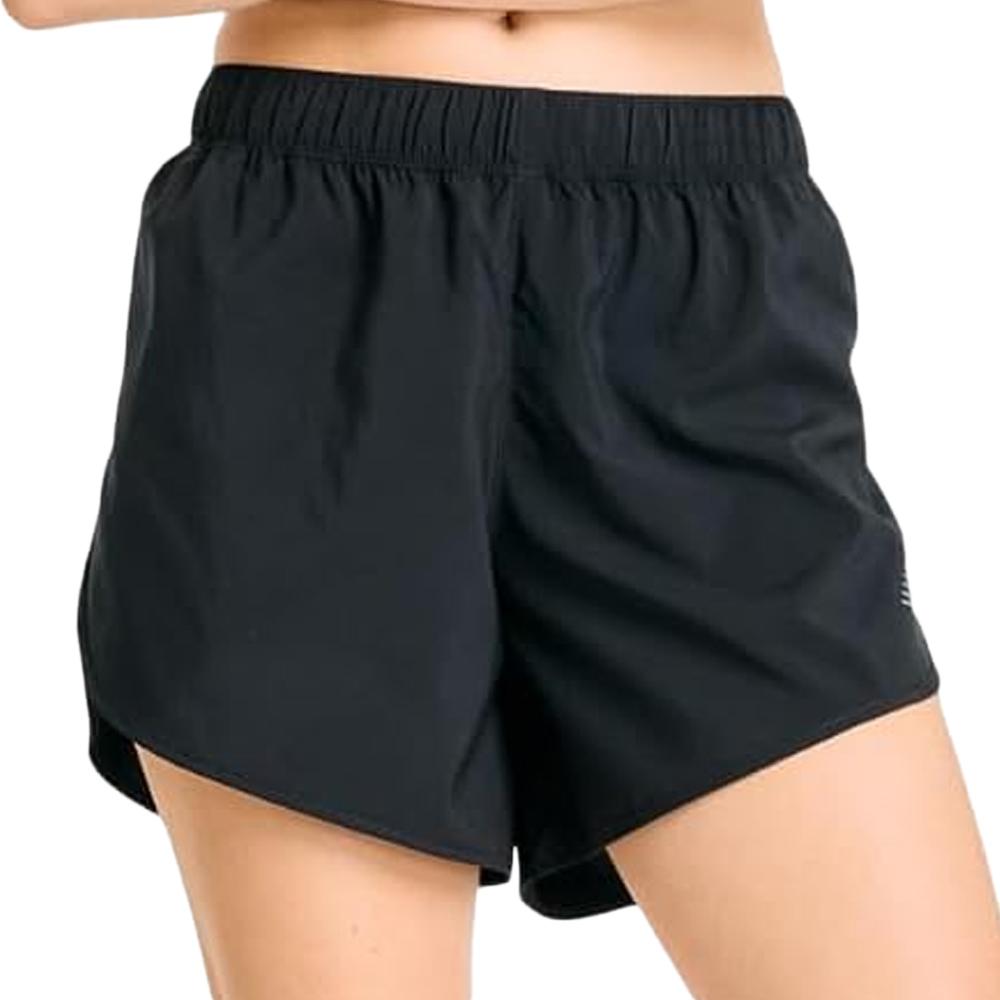 Short Noir Femme New Balance Sport WS51200 pas cher