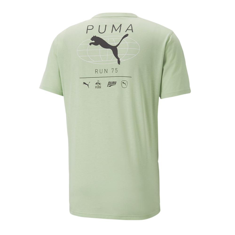T-shirt Vert Homme Puma Performance vue 2