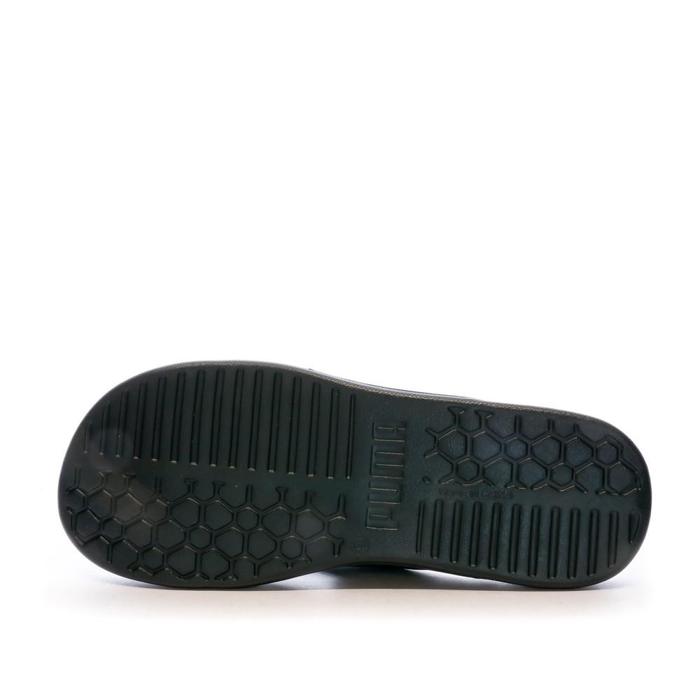 Claquettes Noires Homme Puma Aqua Flip vue 2