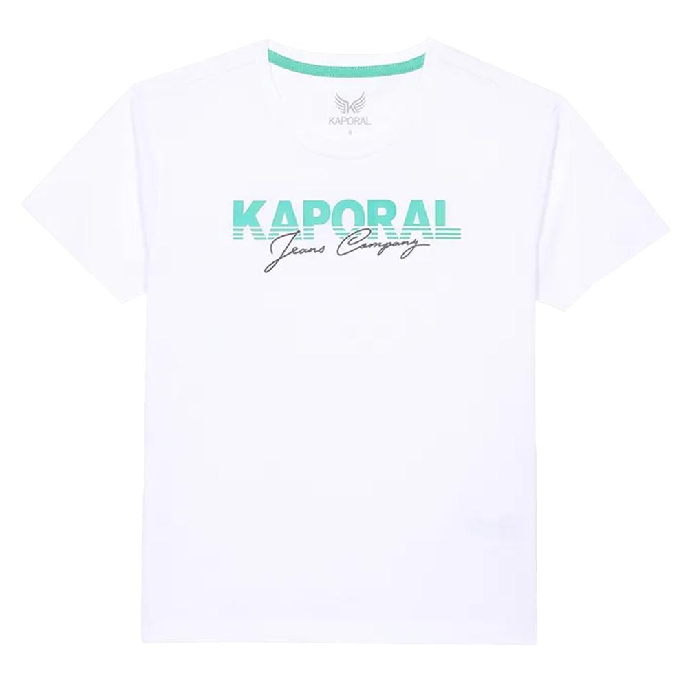 T-shirt Blanc Garçon Kaporal ORICOE pas cher