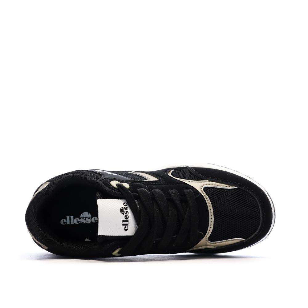 Baskets Blanc/Vert Femme Ellesse Debby vue 4