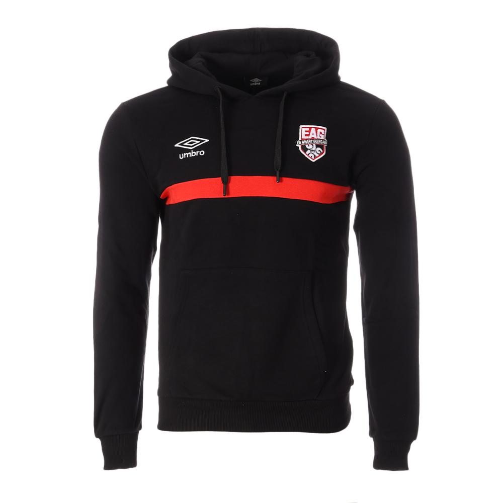 Guingamp Sweat à Capuche Noir Homme Umbro pas cher