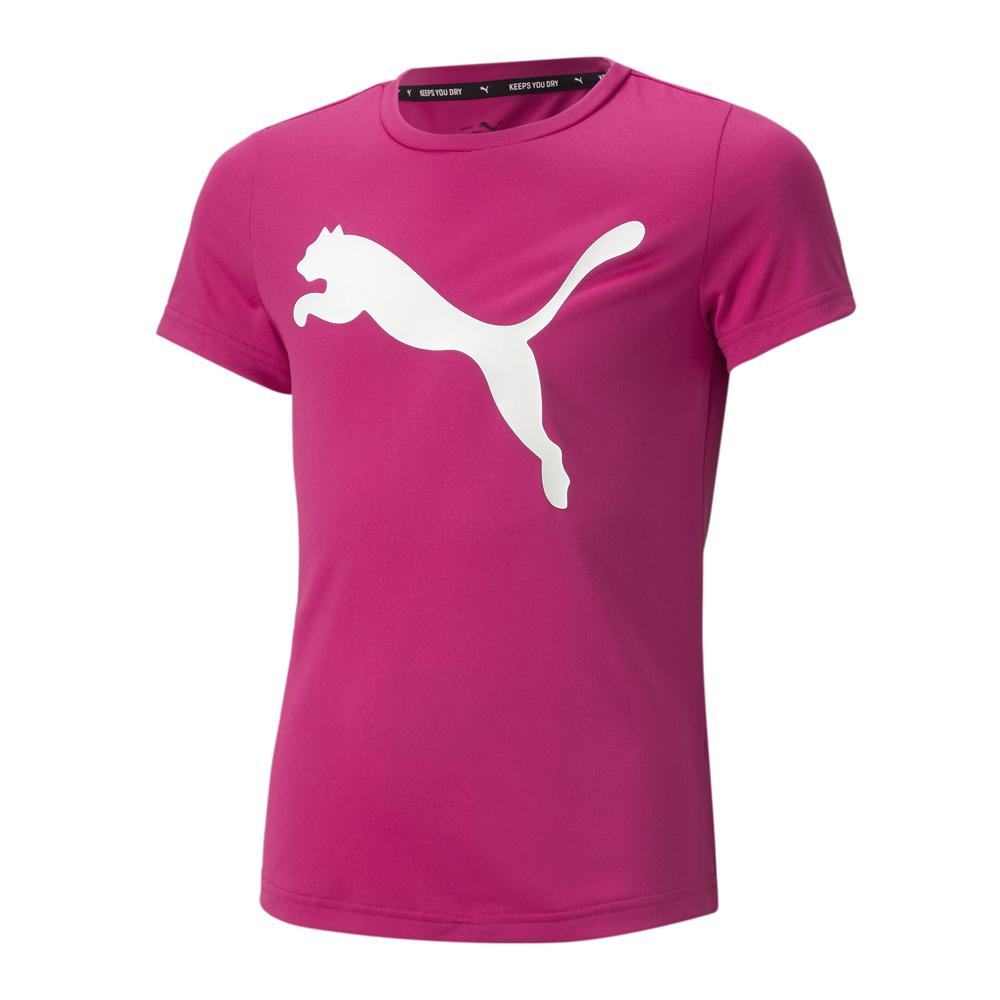 T-Shirt Rose/Blanc Fille Puma Active pas cher