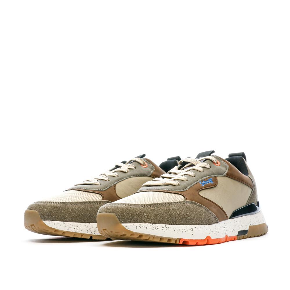 Baskets Marron Homme Schott Ike vue 6
