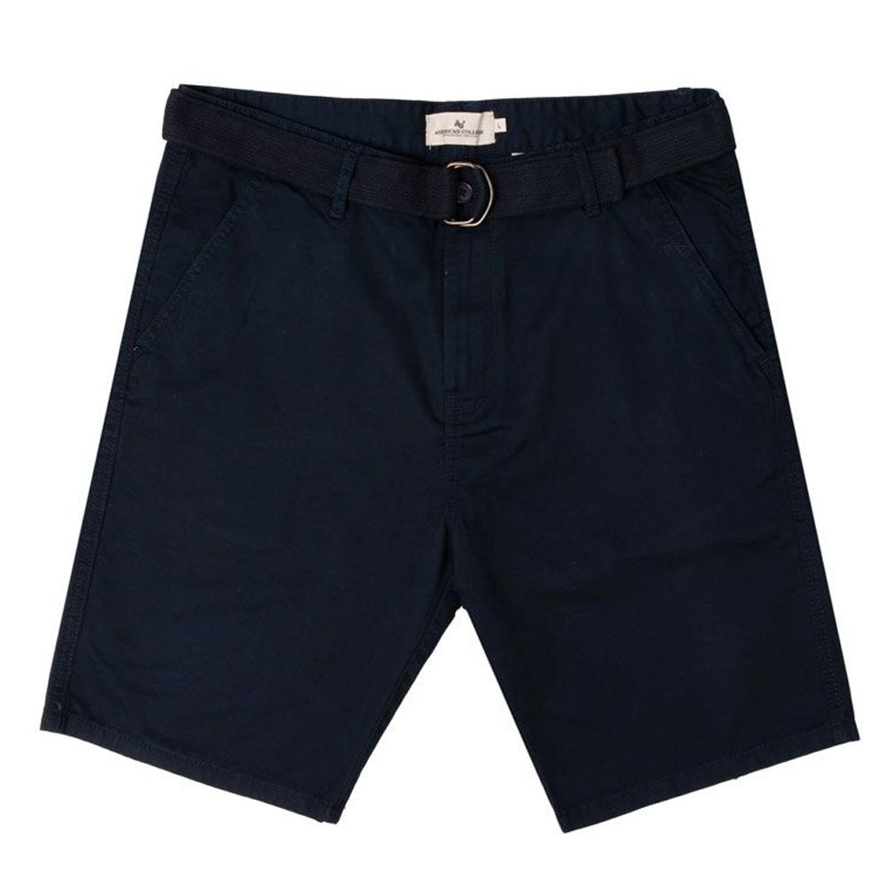Short Marine Homme American College Chino pas cher