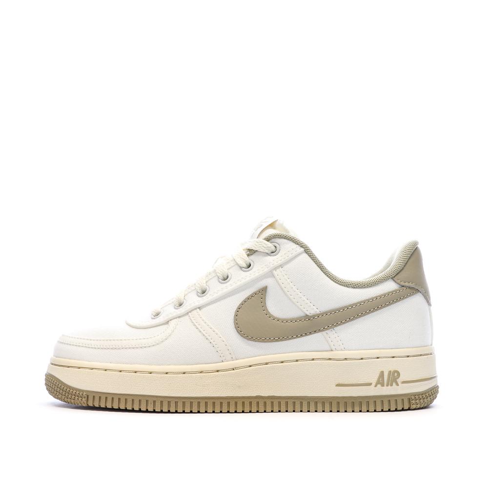 Air Force 1 '07 Blanc/Taupe Femme Nike pas cher