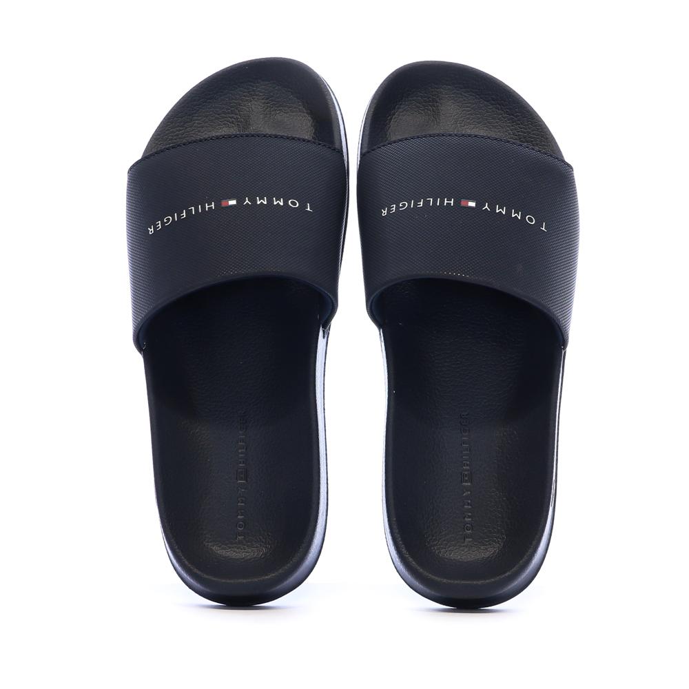 Tommy Hilfiger Textu Men’s Navy Loafers Photo of the Espace des Marques %store% store - view of %key%