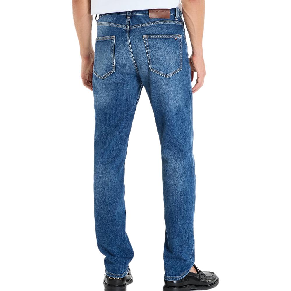 Jean Straight Bleu Homme Tommy Hilfiger MW0MW40367 vue 2