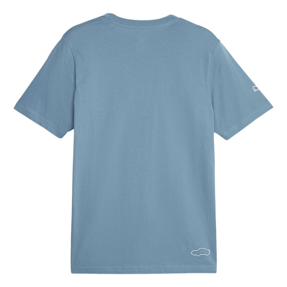 T-shirt Bleu Homme Puma Graphic 621026 vue 2