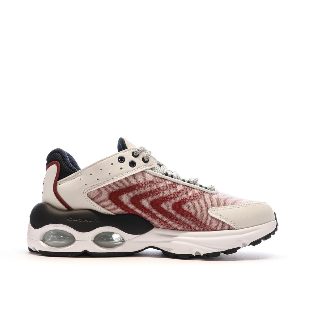 Baskets Blanches/Bordeaux Garçon Nike Air Max Tw vue 2