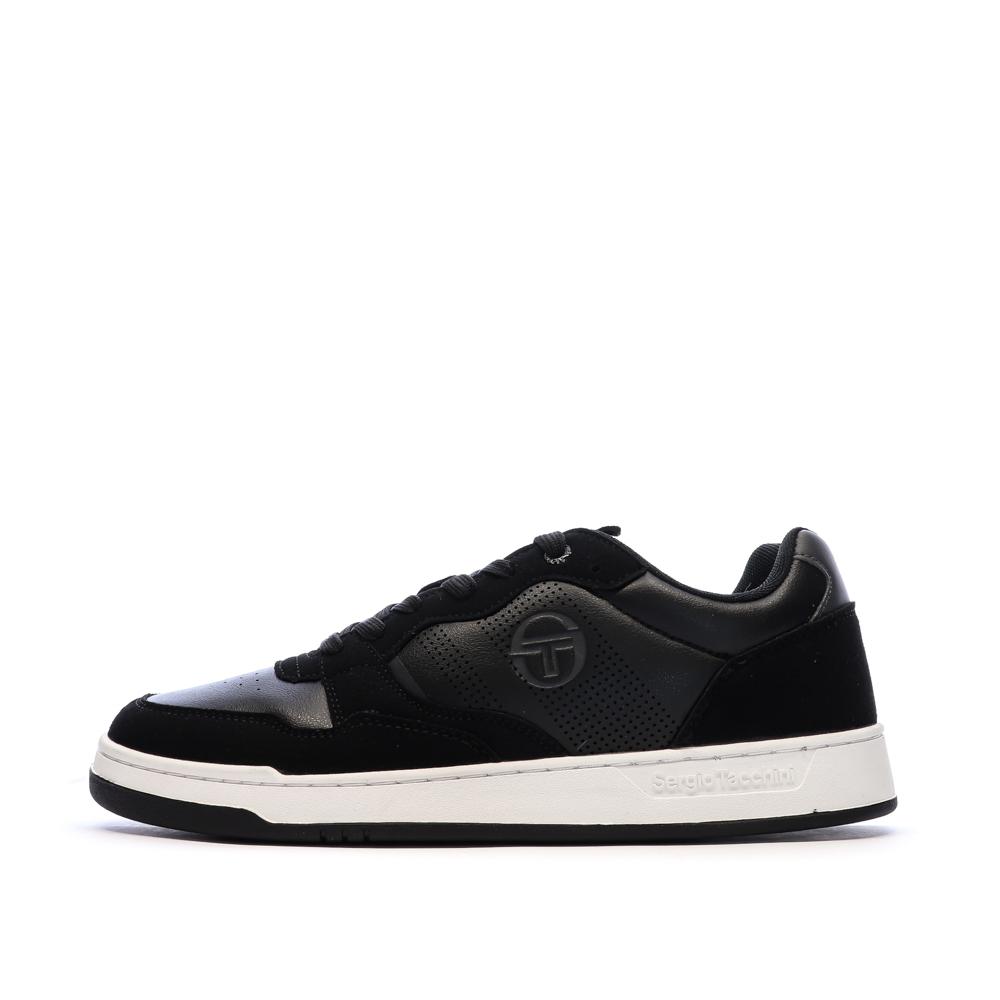 Baskets Noires Homme Sergio Tacchini Pisa pas cher