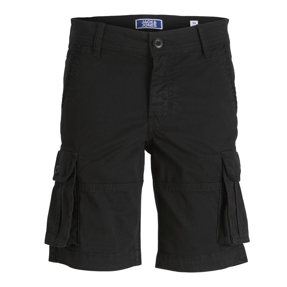 Short Cargo Noir Garçon Jack & Jones Zeus vue 3
