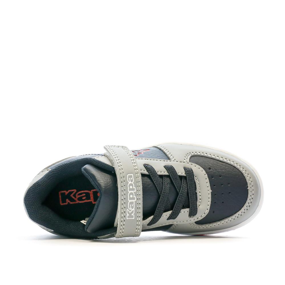 Baskets Marine/Gris Garçon KAPPA Malone vue 4