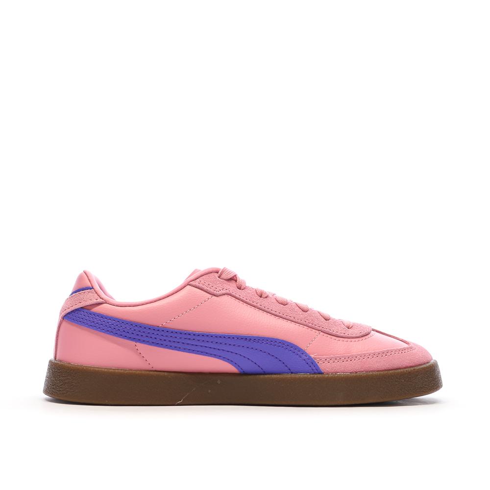 Baskets Rose/Violet Femme Puma Club Ii Era vue 2