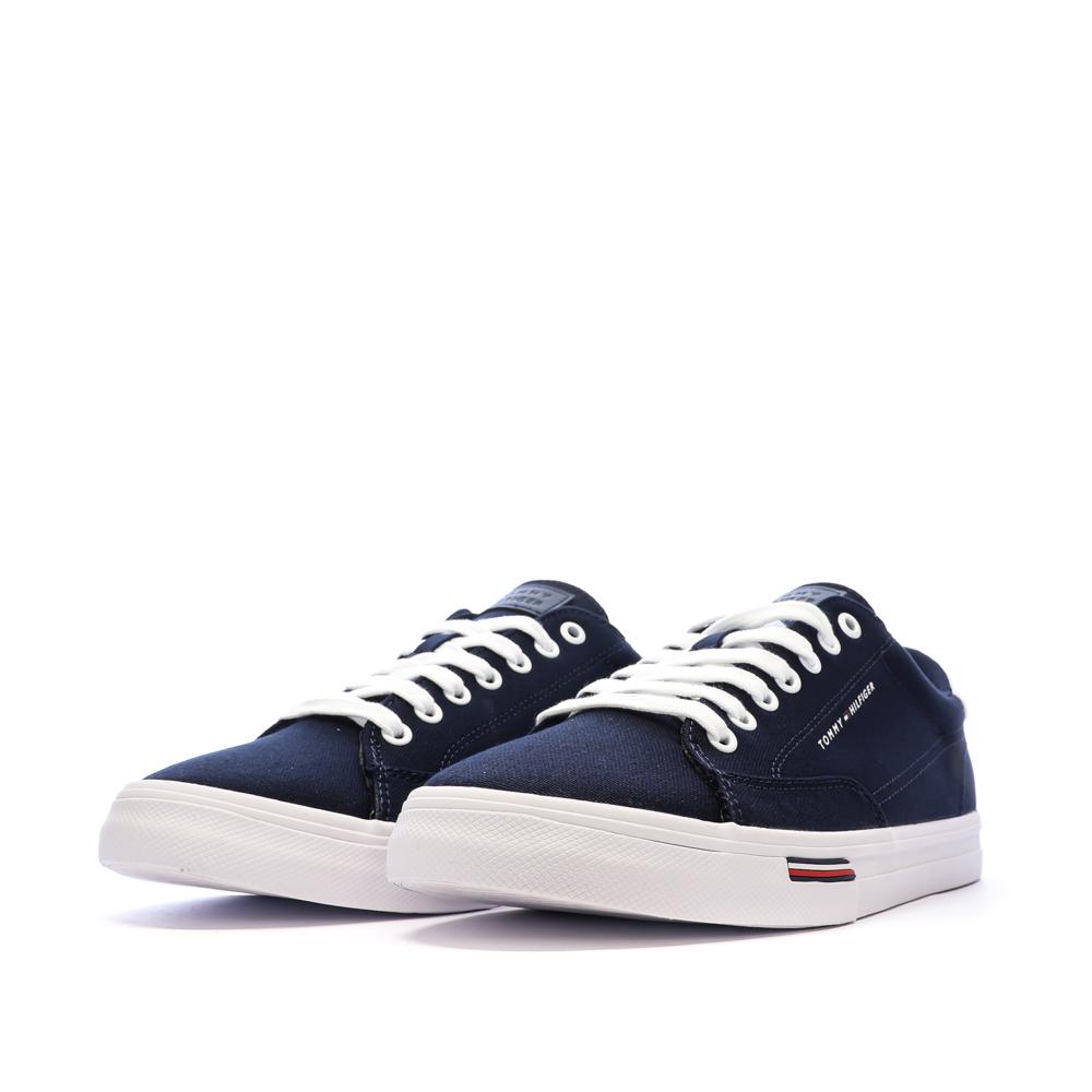 Zapatillas deportivas azul marino para hombre Tommy Hilfiger Vulc Core Rwb ver 6