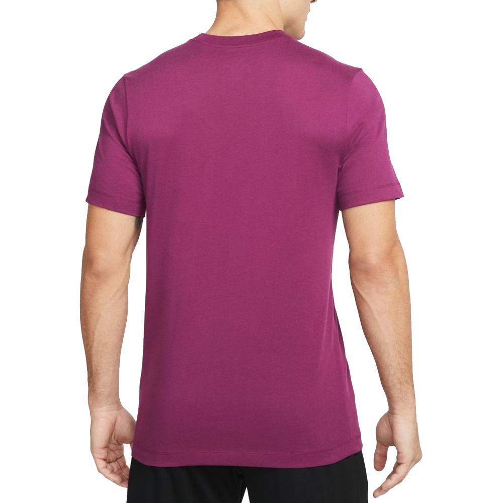 T-shirt Violet Homme Nike CW0945 vue 2