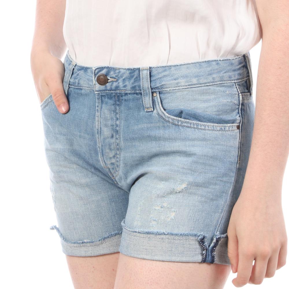 Shorts Bleu Clair Femme Teddy Smith Sister Short pas cher