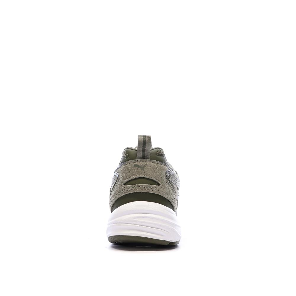 Baskets Kaki Homme Puma Milenio Tech Suede vue 3