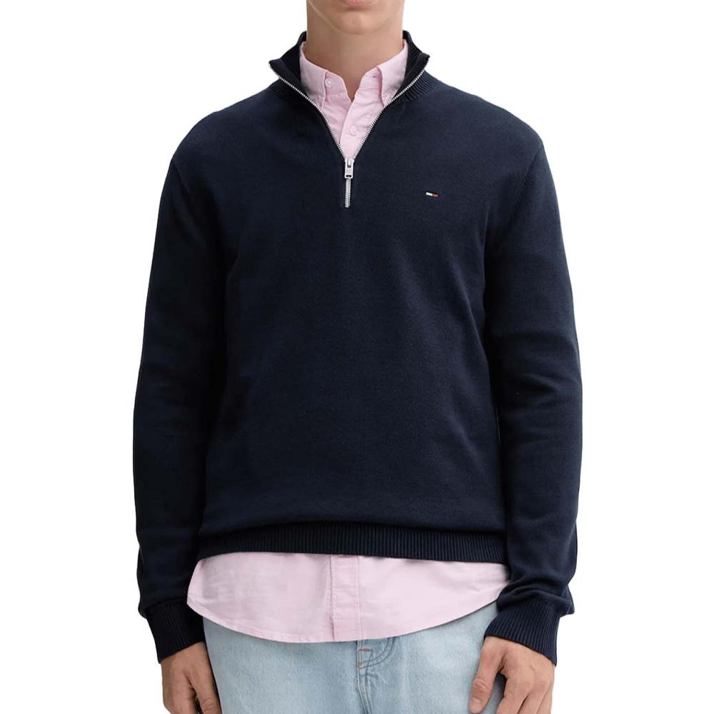 Pull Marine Homme Tommy Hilfiger DM0DM21654 pas cher