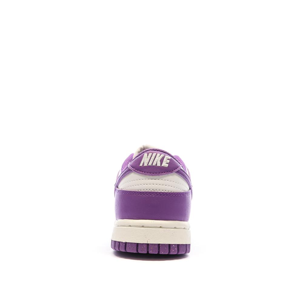 Baskets Violette/Blanche Femme Nike Dunk Low vue 3