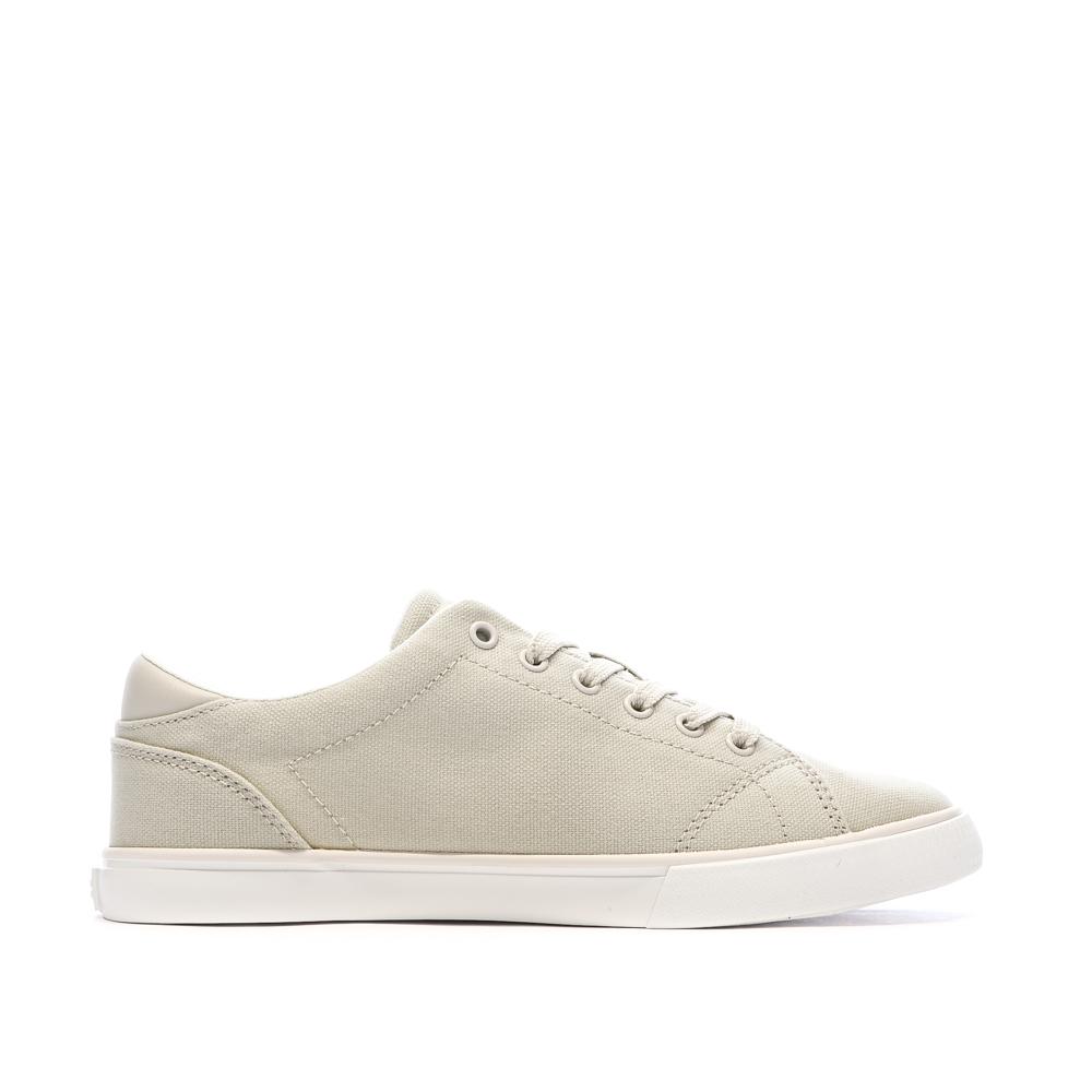 Baskets Beige Femme Tommy Hilfiger Th Low Profile vue 2