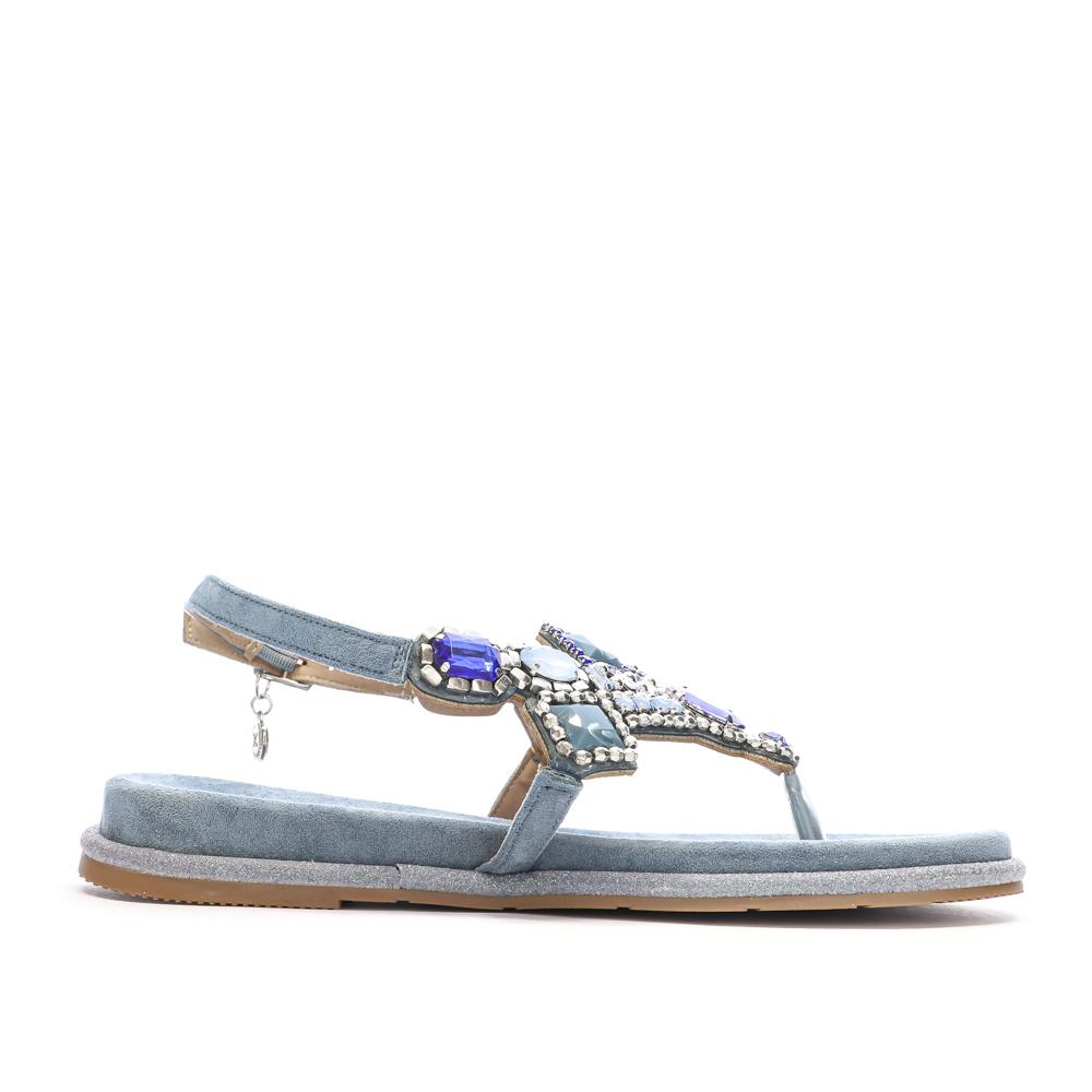 Sandales Bleu à Bijoux Femme XTI 144017 vue 2