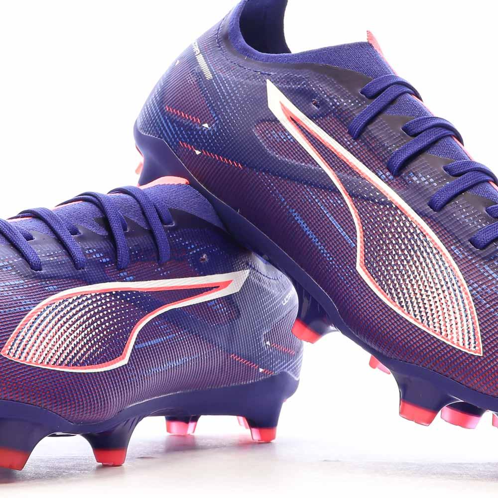 Chaussures de football Violet/Rose Homme Puma Ultra 5 vue 7