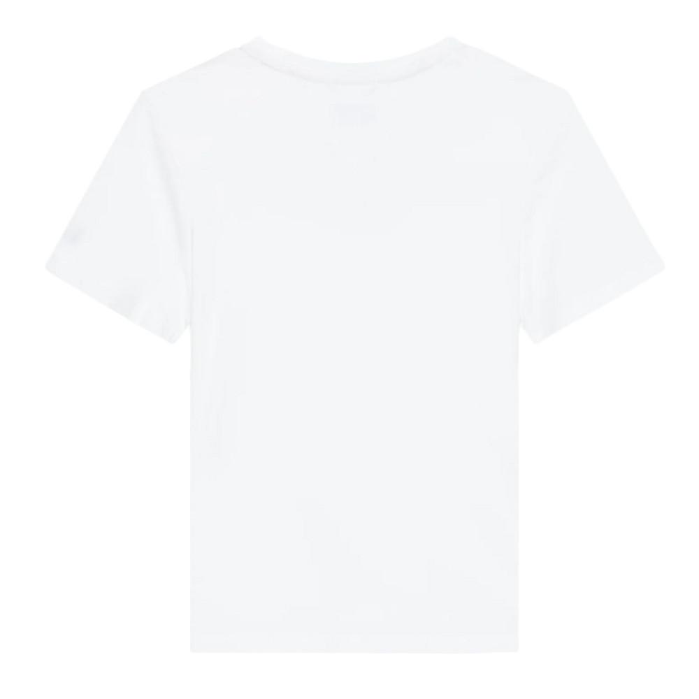 T-shirt Blanc Fille Tommy Hilfiger Essential vue 2