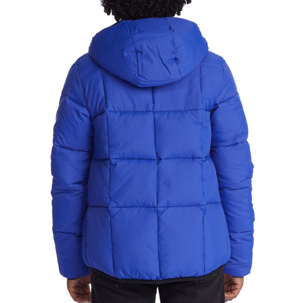 Doudoune Bleu Roi Garçon Dc shoes Square Up vue 2