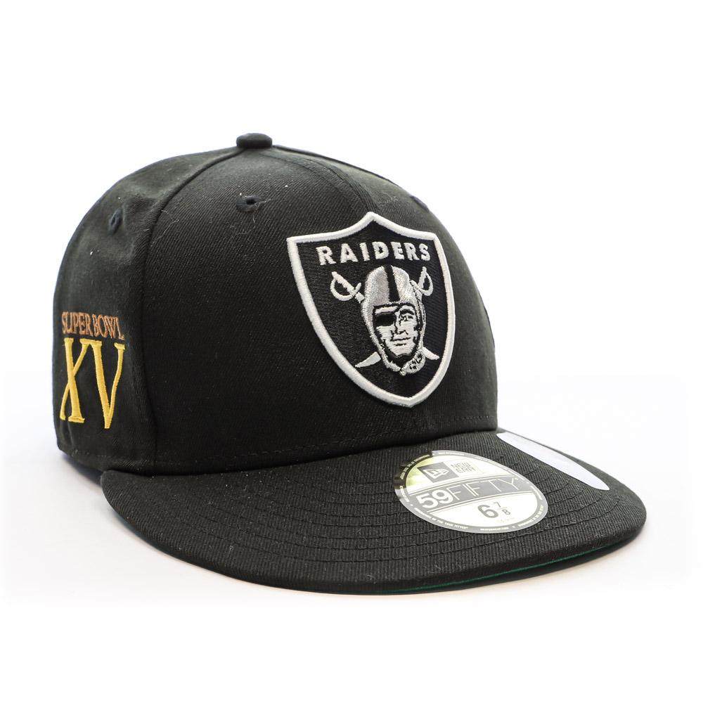Casquette Noir Homme New Era Raiders vue 2