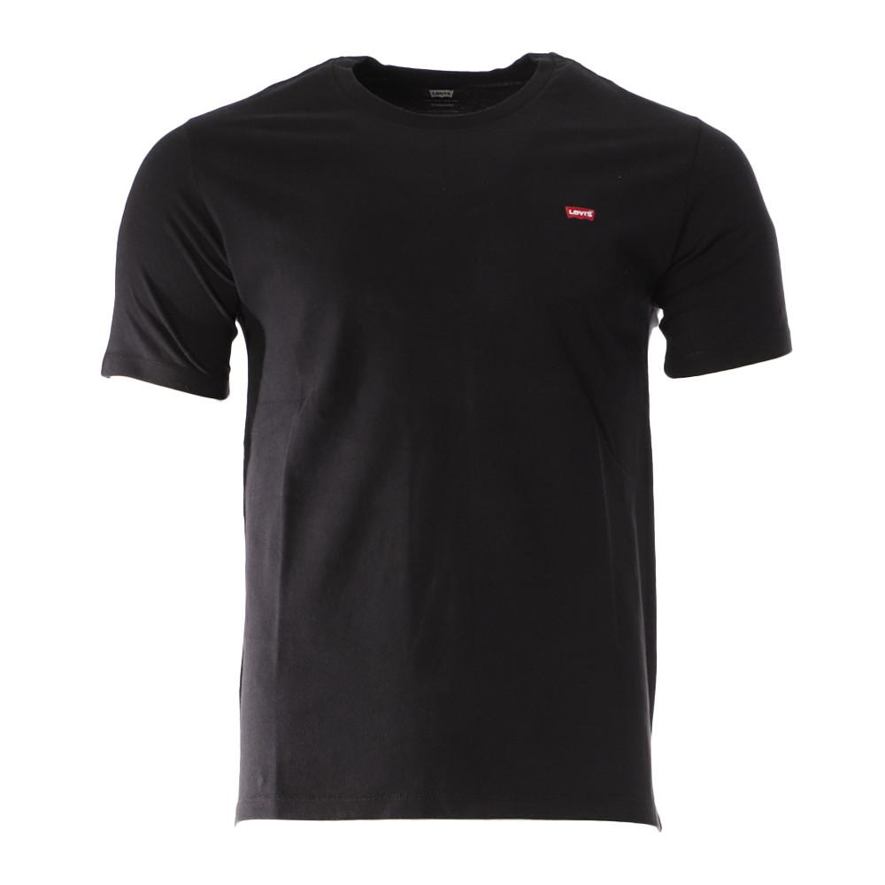 T-shirt Noir Homme Levi's Original pas cher