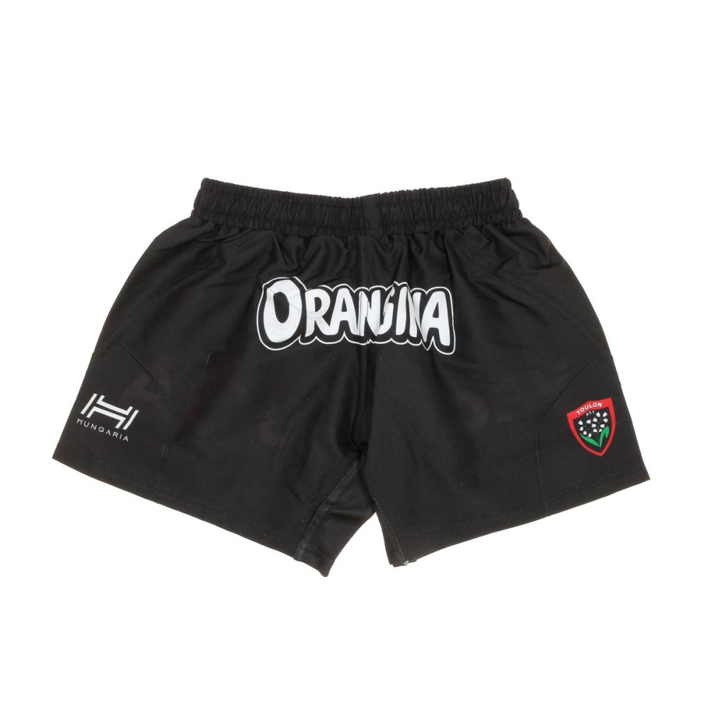 RC Toulon Shorts Noir Garçon Hungaria 752550 vue 2