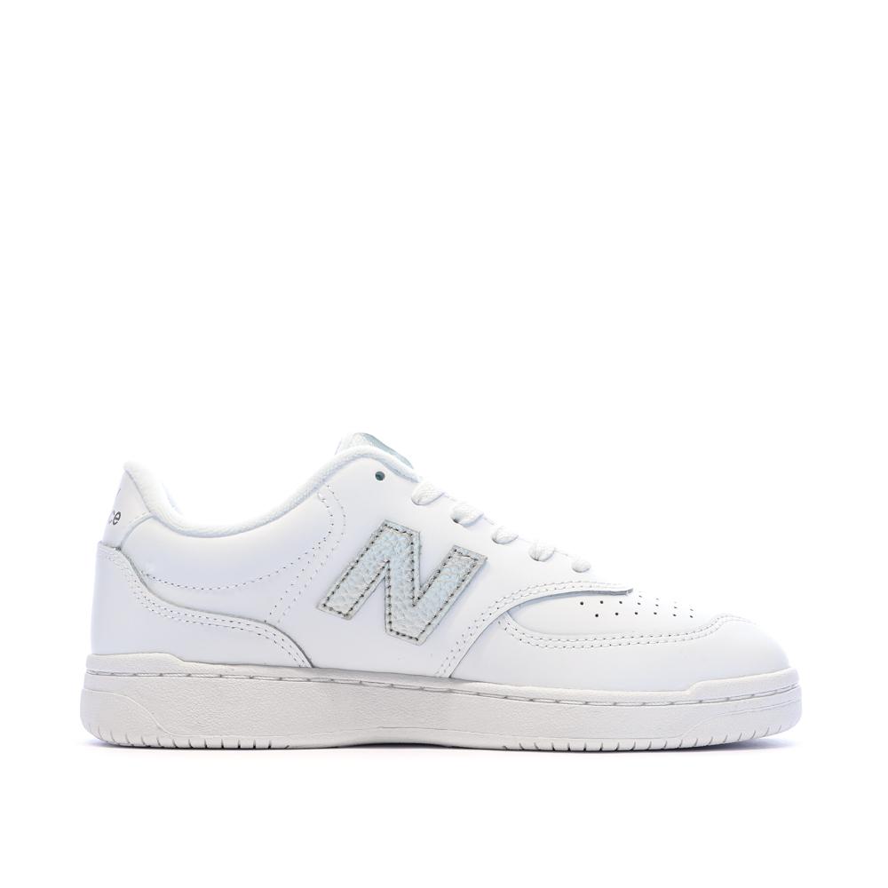 Baskets Blanches Mixte New Balance New Balance W080 vue 2