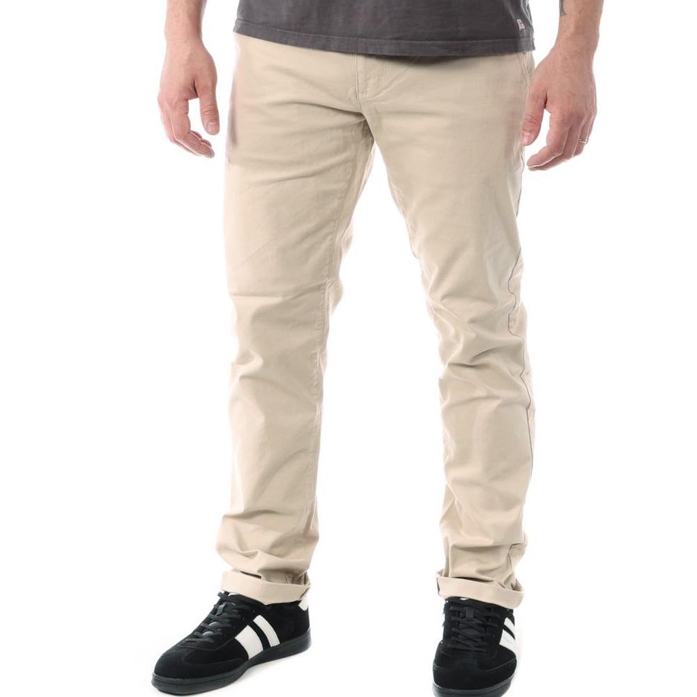 Pantalon Chino Beige/Écru Homme Paname Brothers Costa1 pas cher