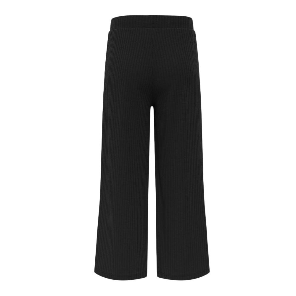 Pantalon fluide Noir Fille Kids ONLY Tella vue 2