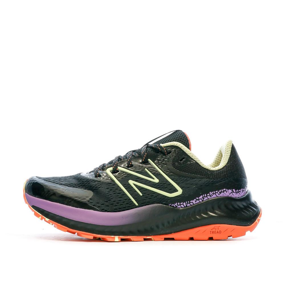 Chaussures de Trail Noir/Jaune Femme New Balance Nitrel V5 pas cher