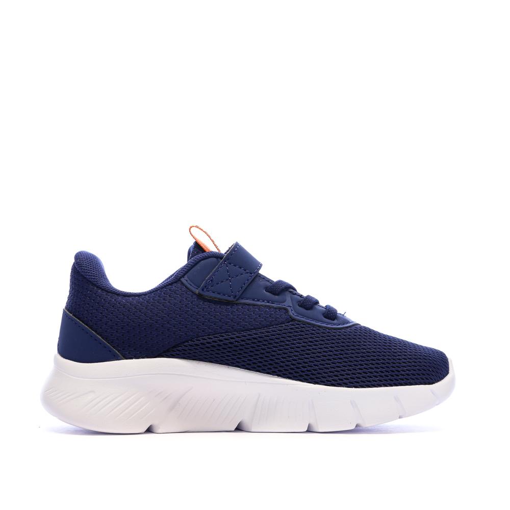 Puma Flexfocus Sneaker in Marineblau/Orange für Jungen Ansicht 2