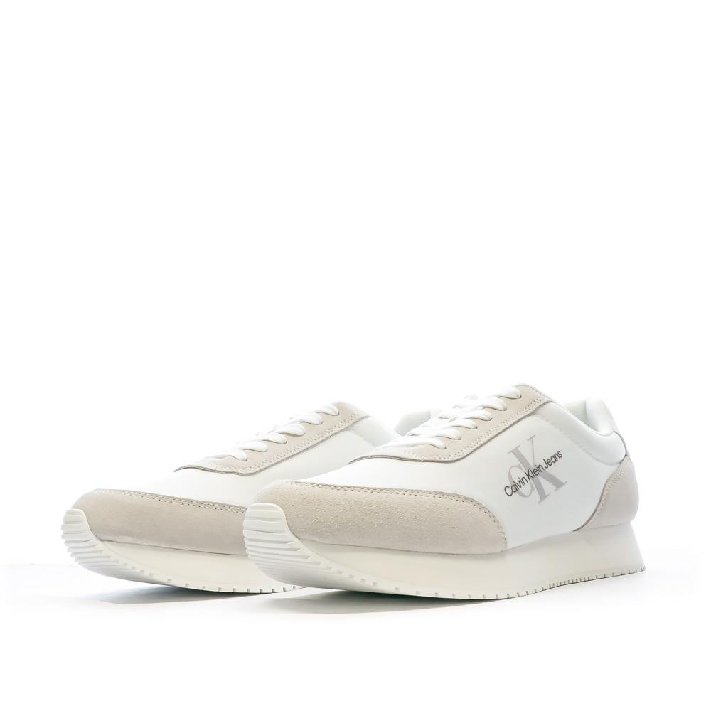 Baskets Blanches/Grises Homme Calvin Klein Jeans YM0YM00746 vue 6