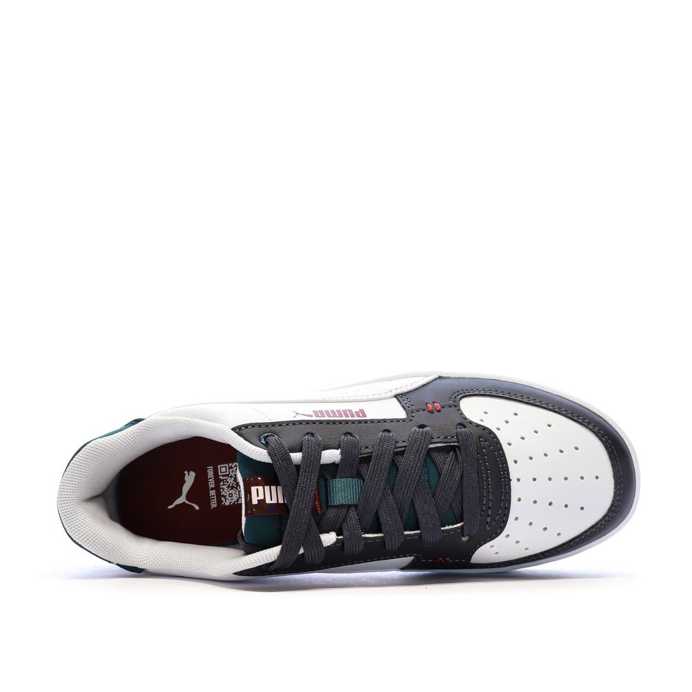 Baskets Gris/Blanc Junior Puma Caven 2.0 Mid 90s vue 4