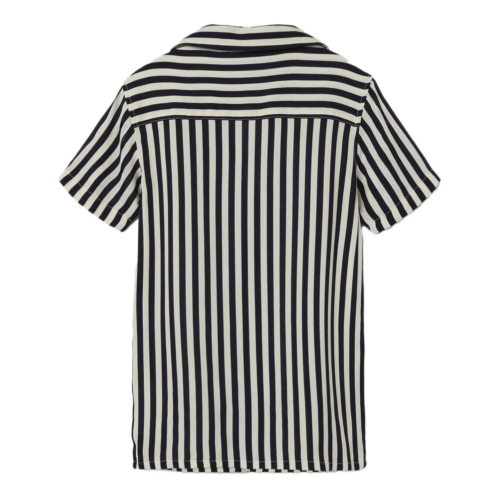 Chemise Rayures Noir/Blanc Garçon Name it Ferane vue 3